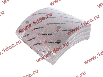 Накладка тормозная задняя ширина 220 длинная 10 отв. SH F3000 CREATEK CREATEK DZ9112340062/CK8110 фото 1 Красноярск