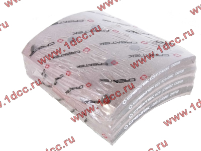 Накладка тормозная задняя ширина 220 короткая 8 отв. SH F3000 CREATEK CREATEK DZ9112340063/CK8109 фото 1 Красноярск