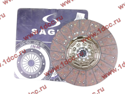 Диск сцепления ведомый 420 мм SAGES H2/H3 HOWO (ХОВО) WG1560161130 фото 1 Красноярск